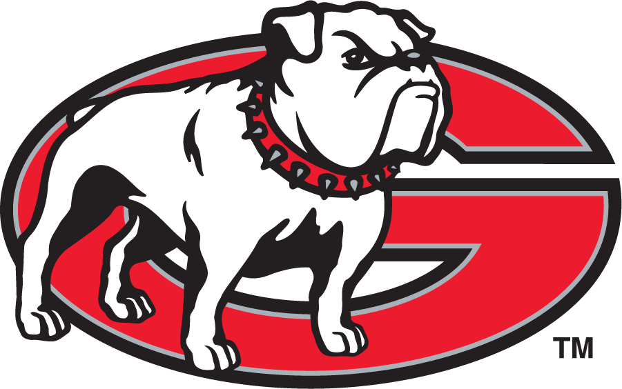 Georgia Bulldogs 1996-2000 Secondary Logo v3 diy DTF decal sticker